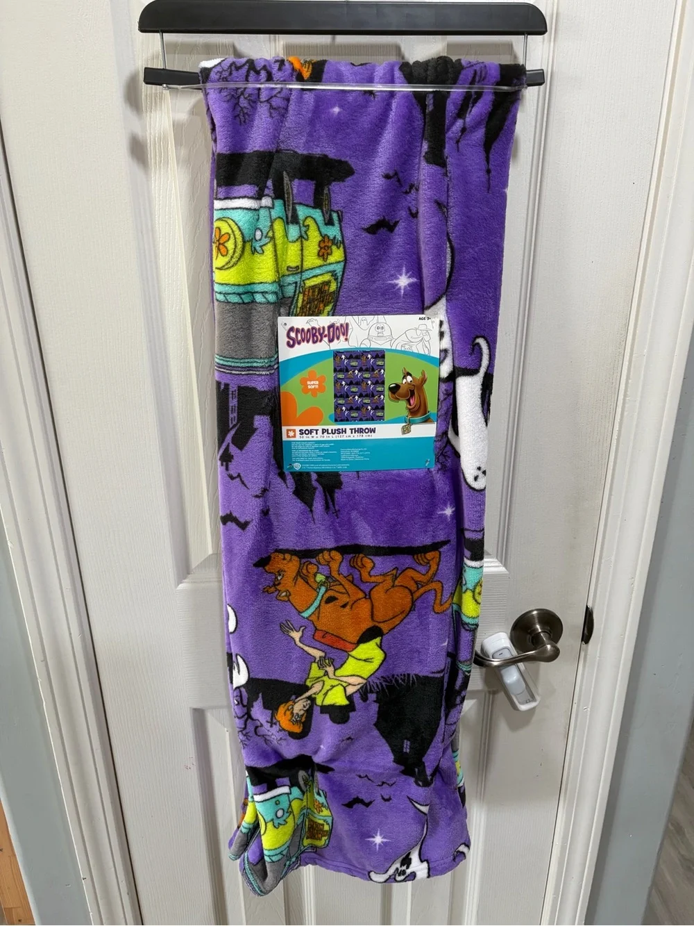 Scooby Doo Soft Plush Throw Blanket